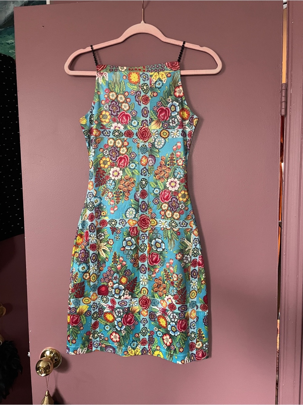 TODD OLDHAM 90’s BODYCON FLORAL DRESS